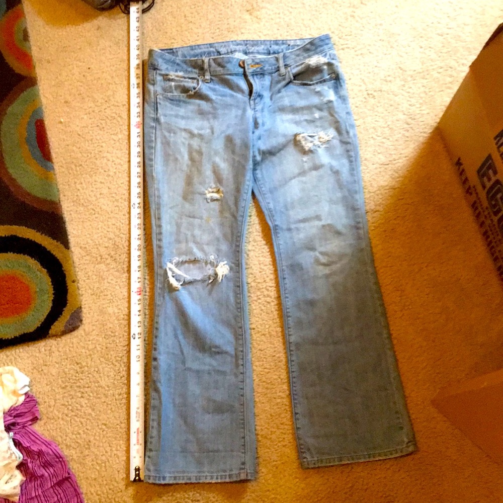 American eagle size 10 favorite boyfriend jeans